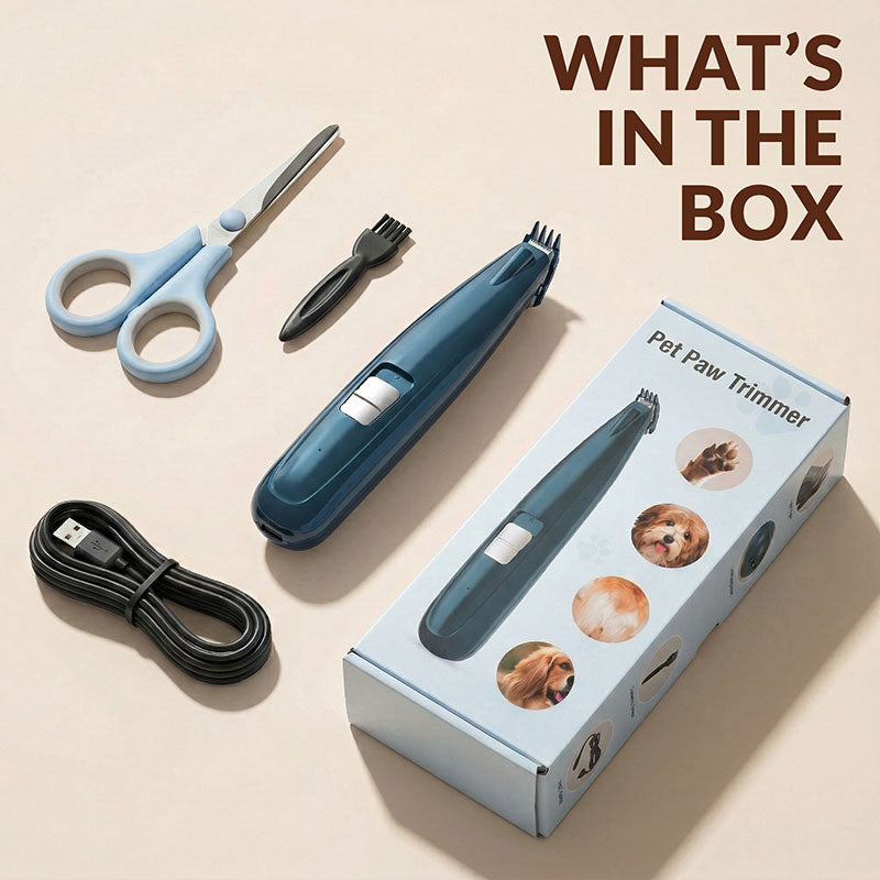 Silent Pet Paw Hair Trimmer