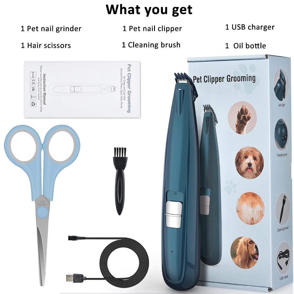 Paw hair clearance trimmer