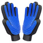 Pet Grooming Deshedding Gloves (1 Pair)